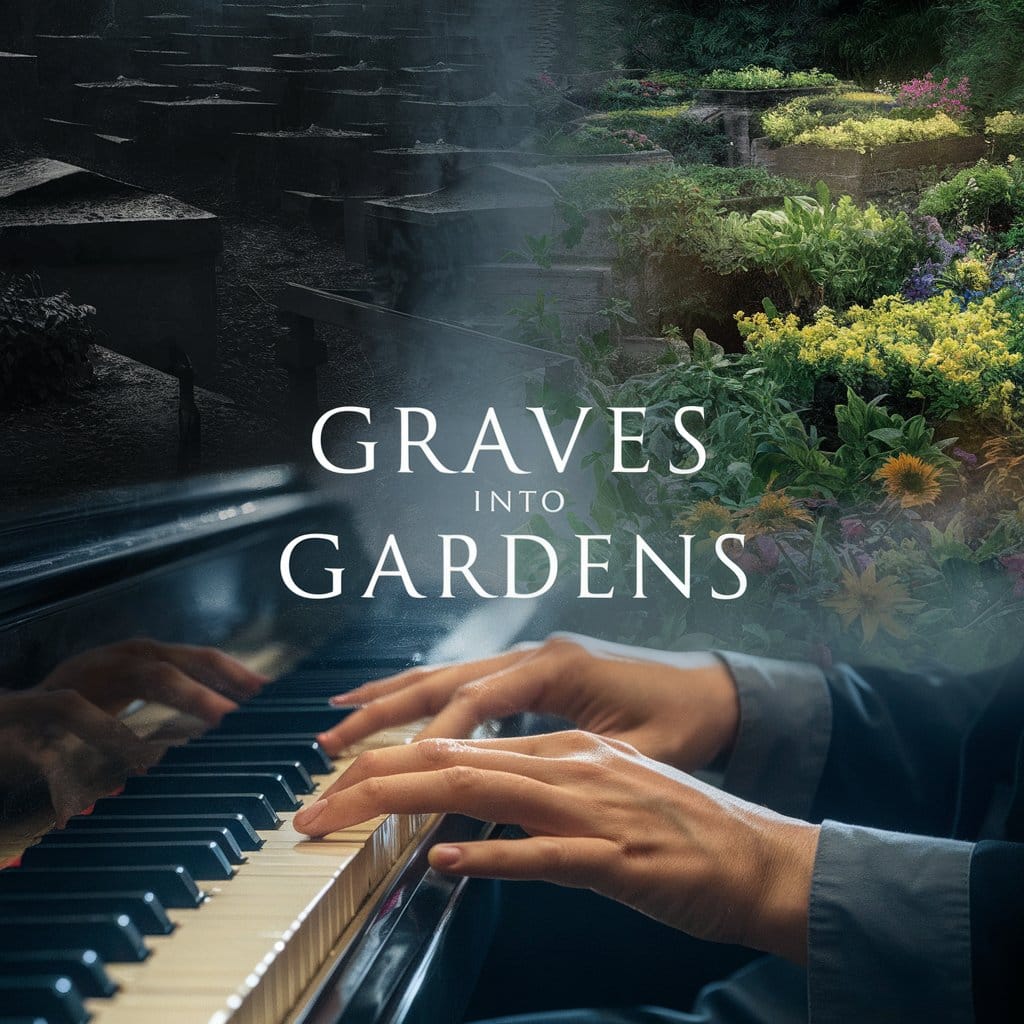 graves into gardens chords piano